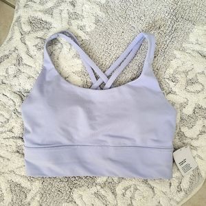 Energy Bra Long Line Lavender Dew